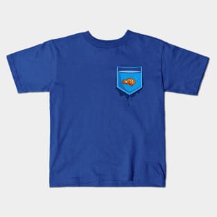 Pocket fish Kids T-Shirt